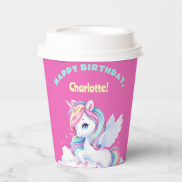 Paper Cups to a magical birthday party. Pappbecher