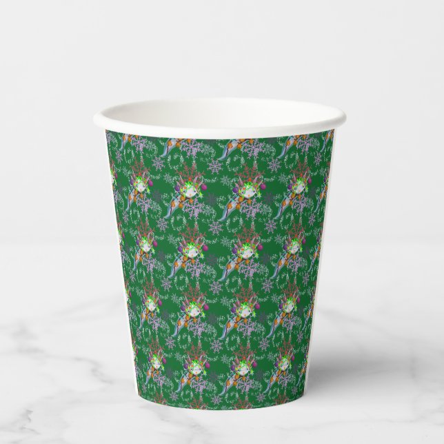 Paper cups with axolotl pappbecher (Vorderseite)