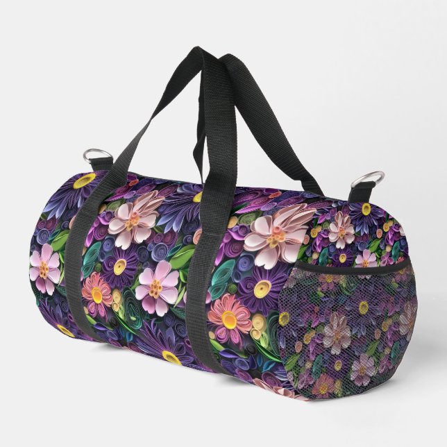 Paper Florals Duffle Bag (Rechte Ecke)