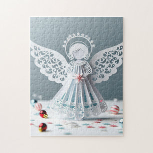 Paper Lace Angel Christmas Crafts Art