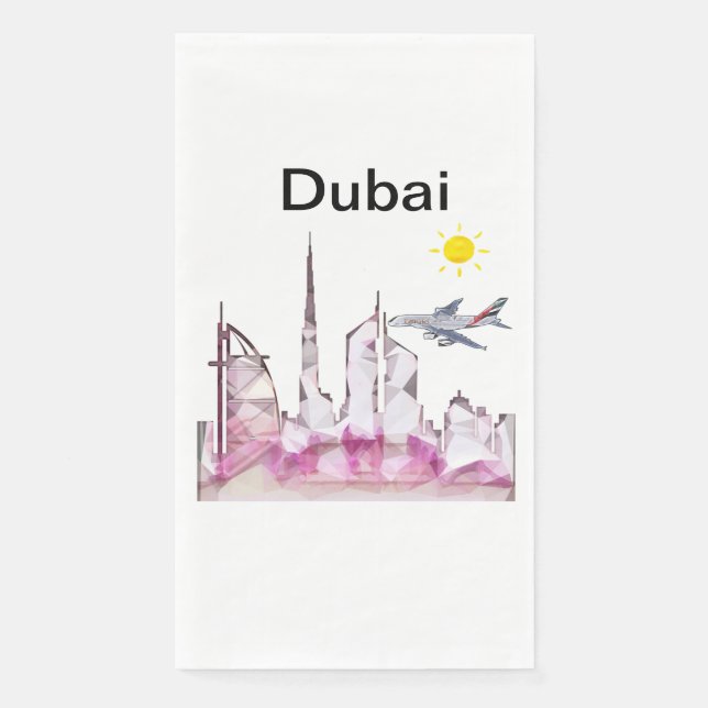 Paper Napkin dubai Serviette (Vorderseite)