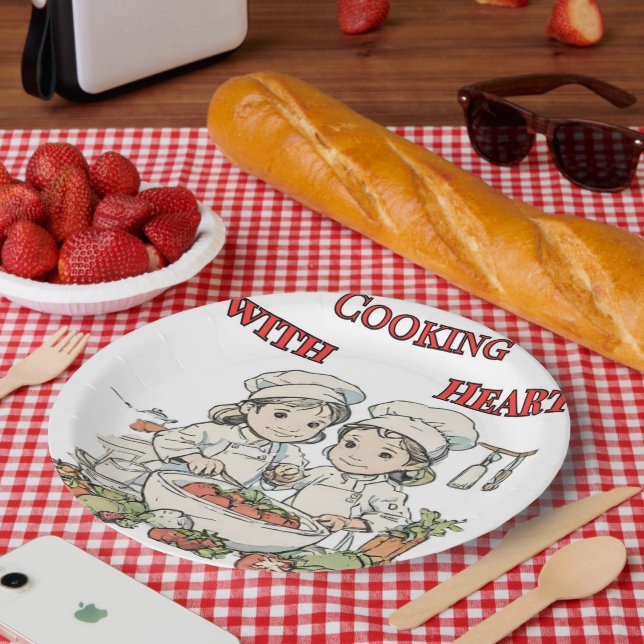 Paper Napkin Pappteller (Picknick)