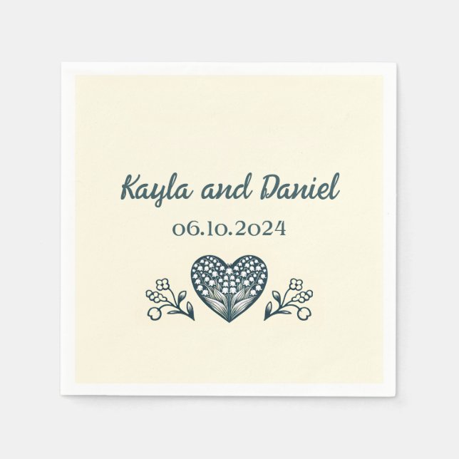 Paper Napkin Serviette (Vorderseite)