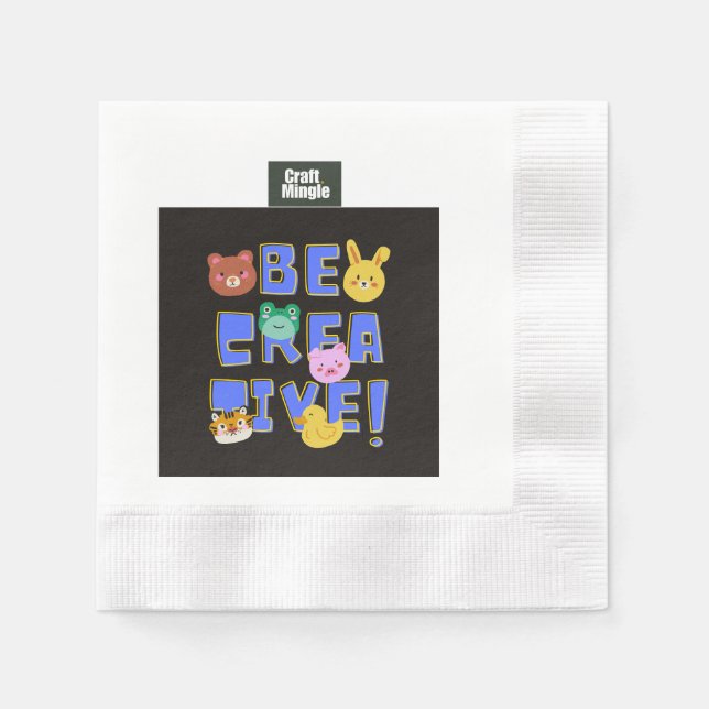 Paper Napkin Serviette (Vorderseite)