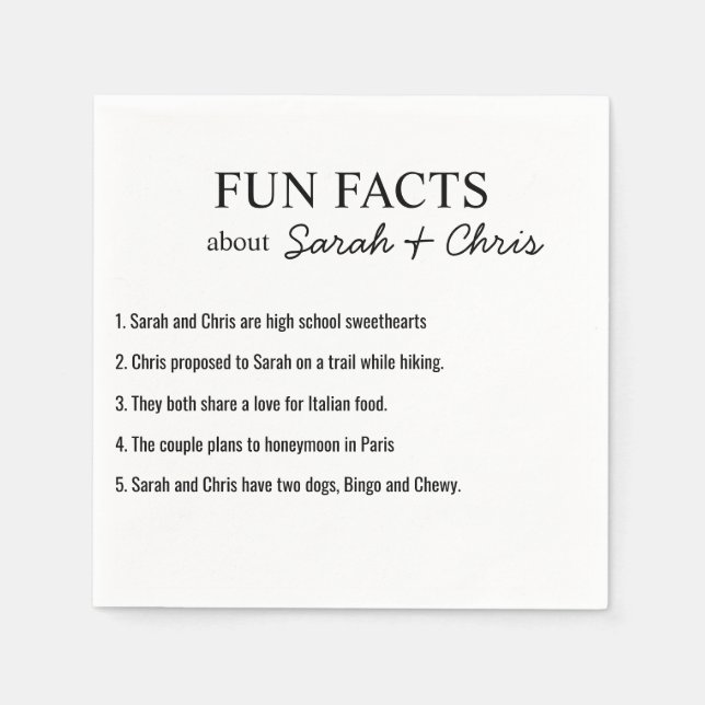 Paper Napkin Serviette (Vorderseite)