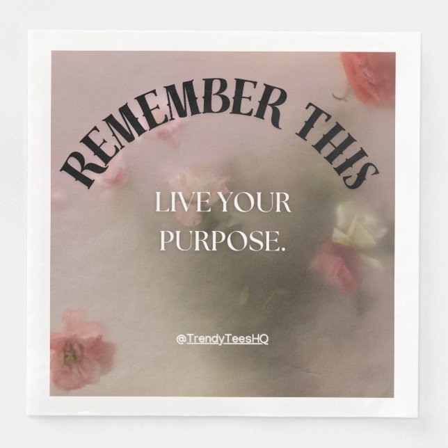 Paper Napkin Serviette (Vorderseite)