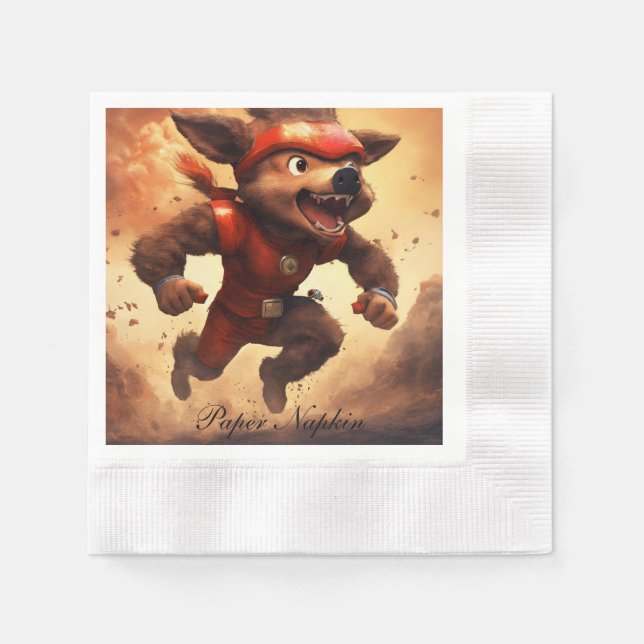 Paper Napkin Serviette (Vorderseite)