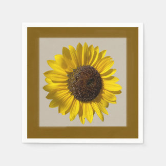 Paper Napkin Sunflower Serviette