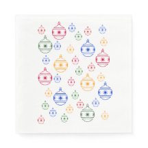 Paper Napkin - Weihnachtsbaumdekorationen