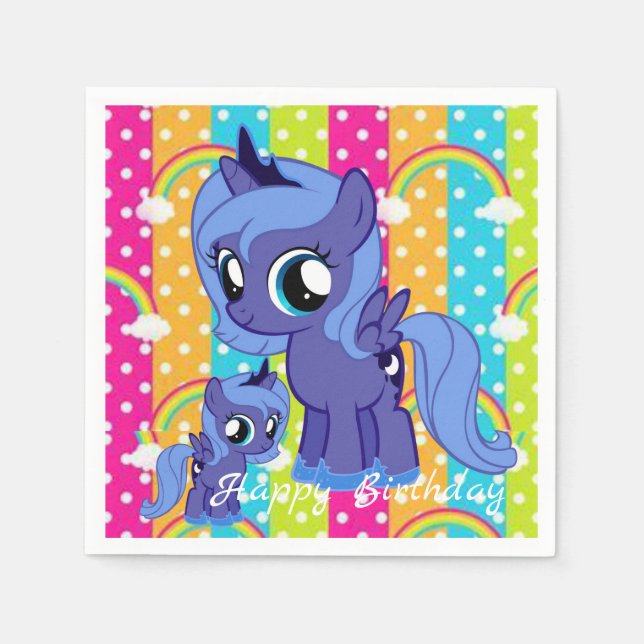 Paper Napkins Birthday Serviette (Vorderseite)