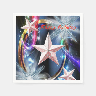 Paper Napkins Birthday Serviette