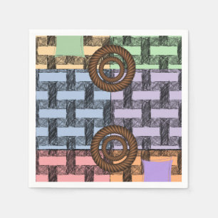 Paper Napkins Circluar Serviette