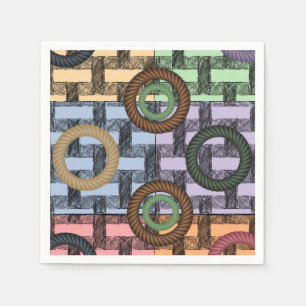 Paper Napkins Circlular Serviette