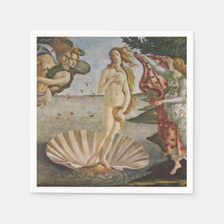 Paper Napkins Die Geburt von Venus Sandro Botticel Serviette