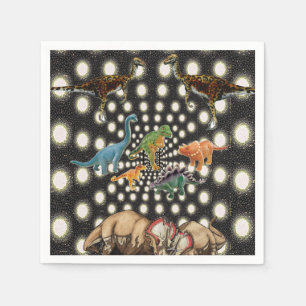Paper Napkins Dinosaur Serviette