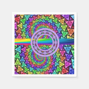 Paper Napkins farbenfroh Serviette