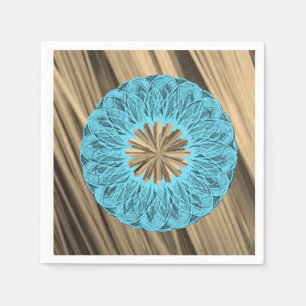 Paper Napkins Floral Serviette