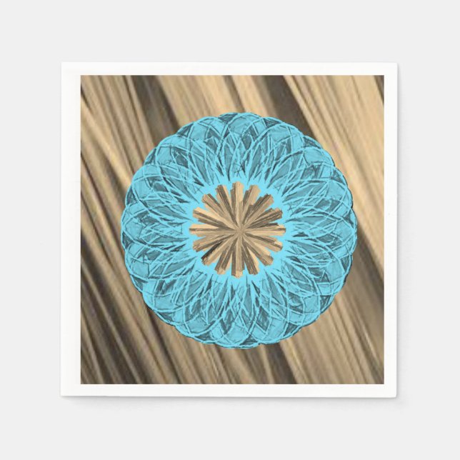 Paper Napkins Floral Serviette (Vorderseite)