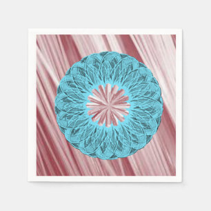Paper Napkins Floral Serviette