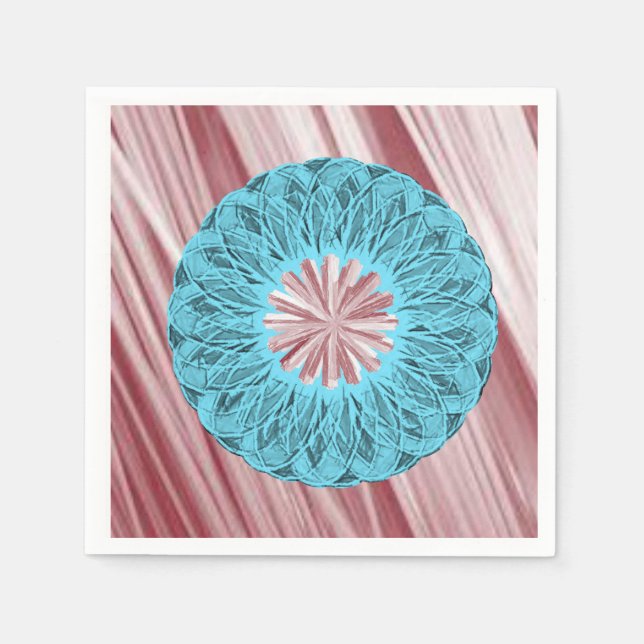 Paper Napkins Floral Serviette (Vorderseite)