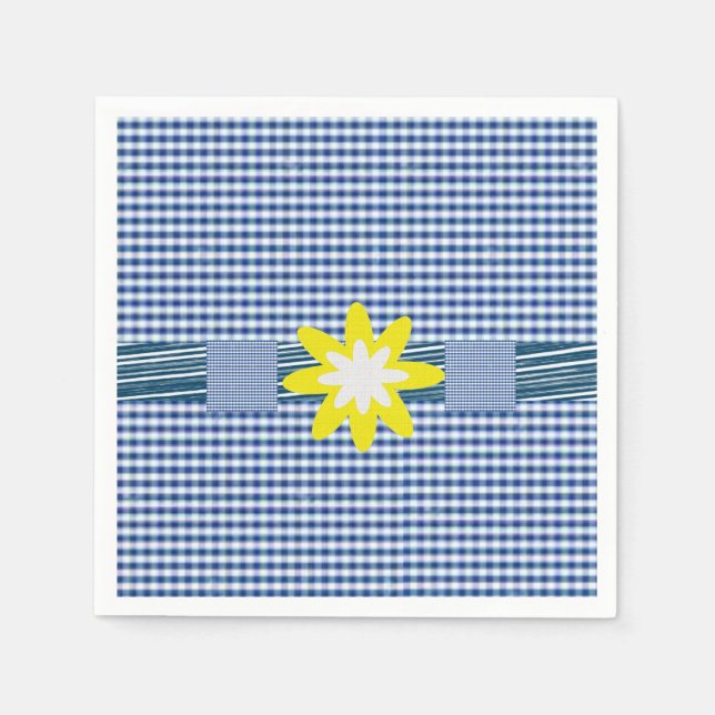 Paper Napkins Floral Serviette (Vorderseite)