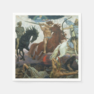 Paper Napkins Four Horsemen Apokalypse Vasnetsov Serviette