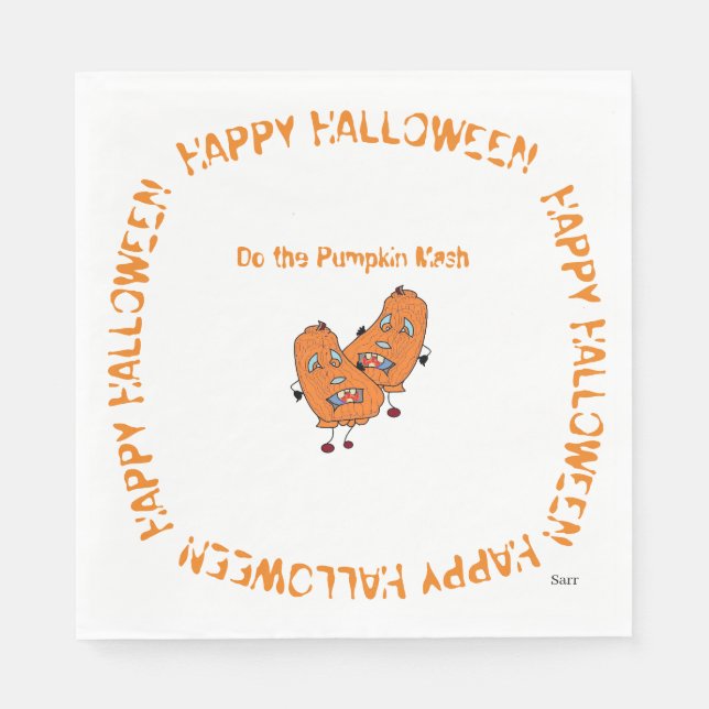 Paper Napkins: Halloween Napkins Serviette (Vorderseite)