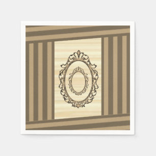 Paper Napkins Mirror Serviette