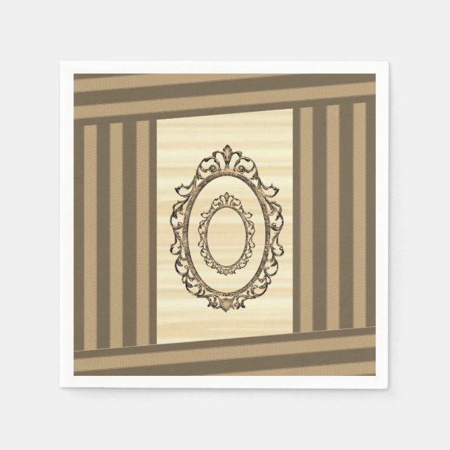 Paper Napkins Mirror Serviette (Vorderseite)