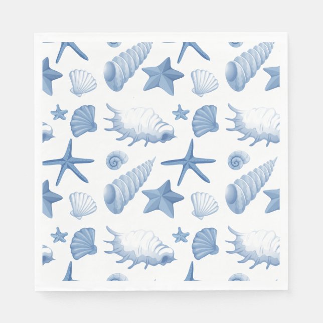 Paper Napkins-Seashells Serviette (Vorderseite)
