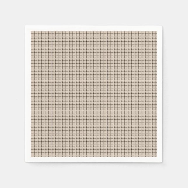 Paper Napkins Sepia Serviette (Vorderseite)