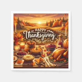 Paper napkins serviette