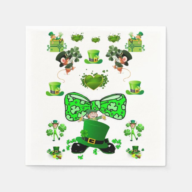 Paper Napkins Serviette (Vorderseite)