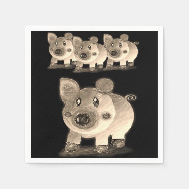 Paper Napkins Serviette (Vorderseite)