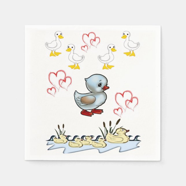 Paper Napkins Serviette (Vorderseite)