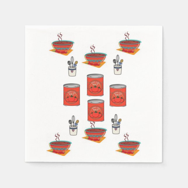 Paper Napkins Serviette (Vorderseite)