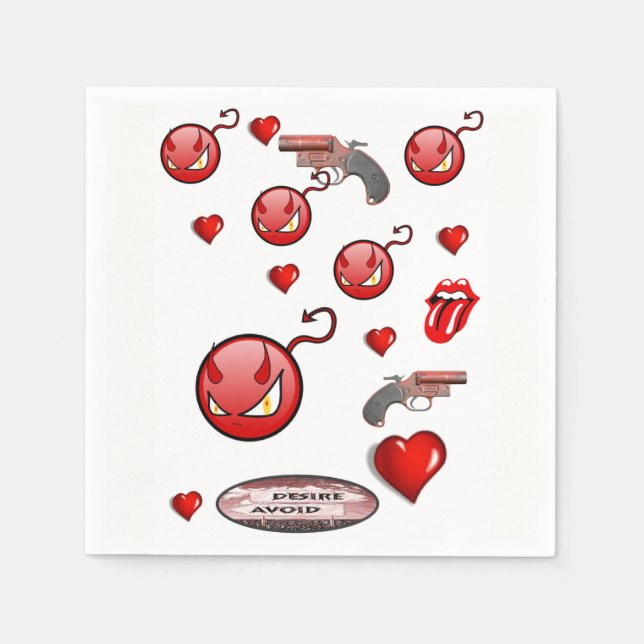 Paper Napkins Serviette (Vorderseite)