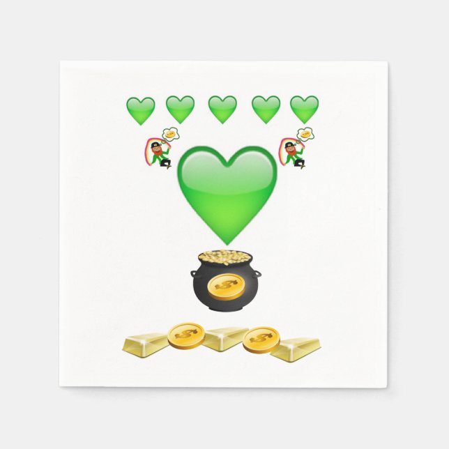 Paper Napkins St. Patrick's Day Serviette (Vorderseite)