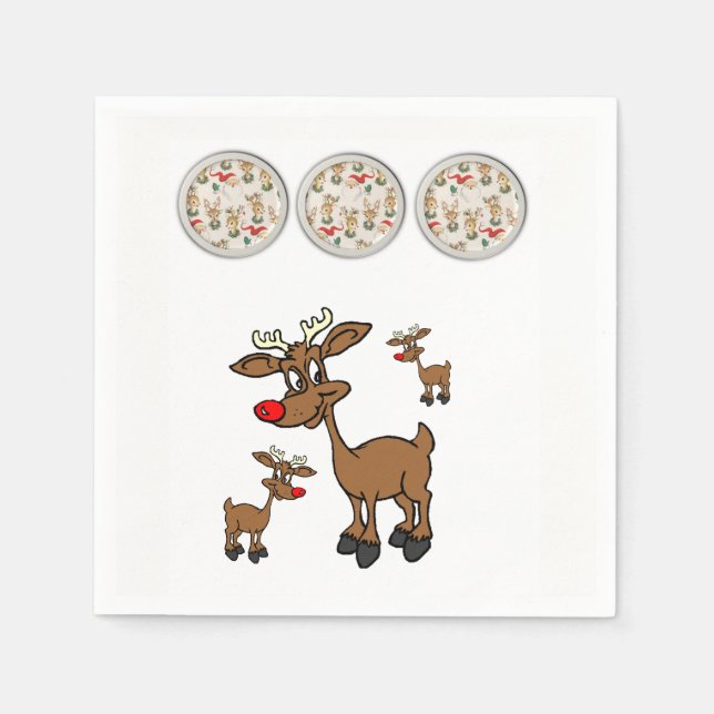 Paper Napkins Weihnachten Serviette (Vorderseite)