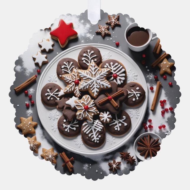 Paper Ornament Card navidad 1 - 001 Karte (Vorderseite)