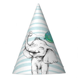 Paper Party Hat für das 5. Jubiläum Party. Partyhütchen