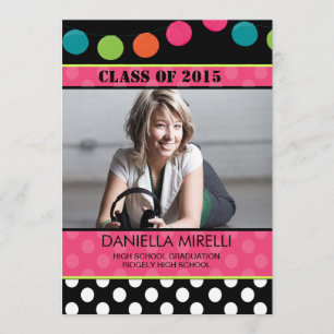 Paper Party Lights Foto Abschluss Einladung