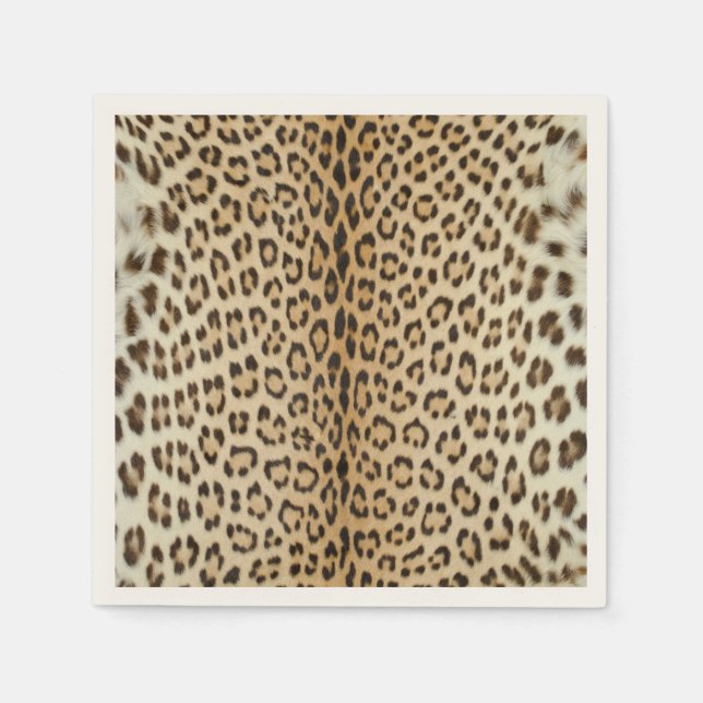 Paper Party Napkins Leopard Serviette (Vorderseite)