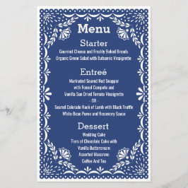 Paper Picado farbenfrohe mexikanische Hochzeit