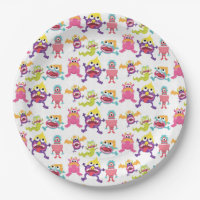 Paper Plates - Scary Monsters
