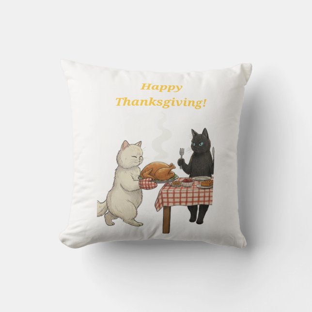 Paper&pukku happy Thanksgiving! Kissen (Vorderseite)