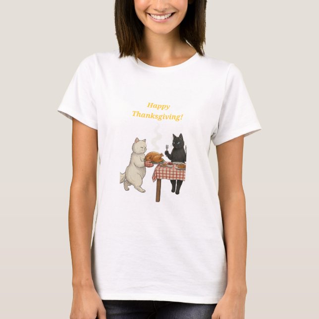 Paper&pukku happy Thanksgiving! T-Shirt (Vorderseite)