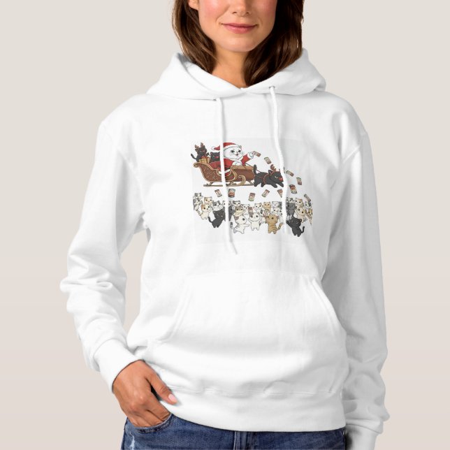 Paper&Pukku Merry Christmas! Hoodie (Vorderseite)