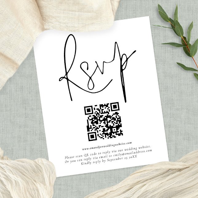 PAPER QR-Code Skript Hochzeitsrampe Flyer (Von Creator hochgeladen)