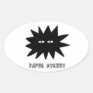 Paper Street Starface Aufkleber Oval
